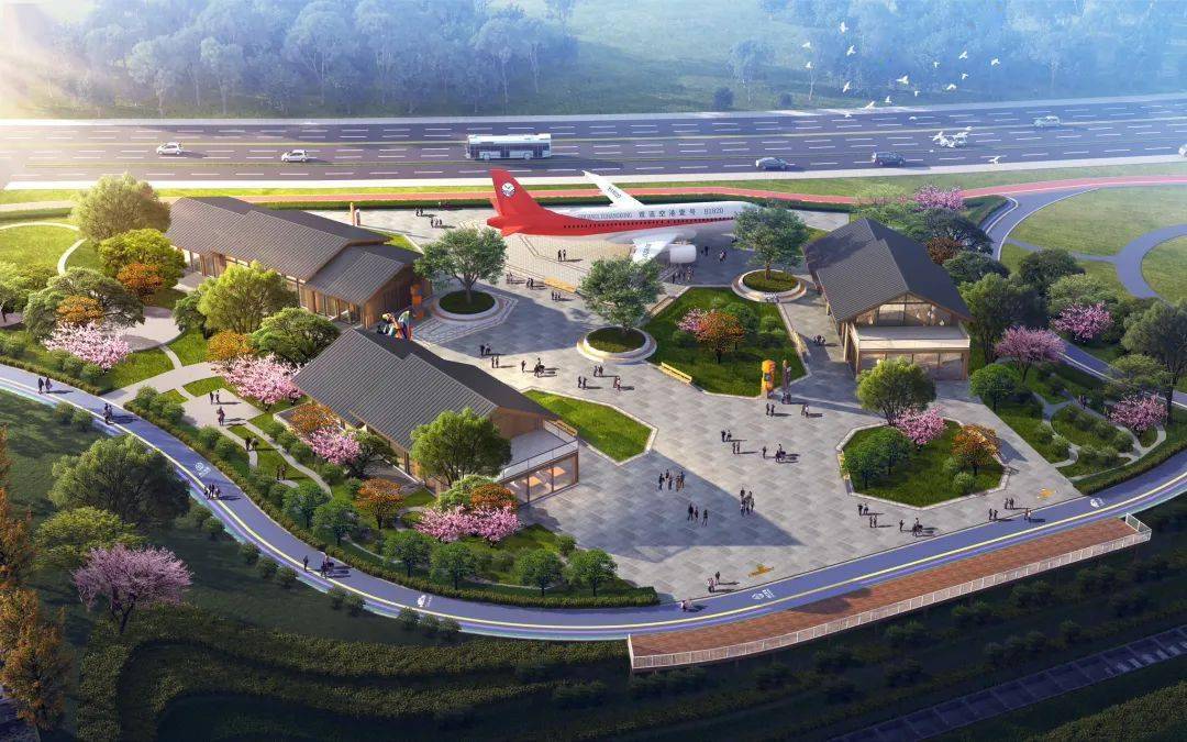 城市品质提升——空港商务区网红打卡点即将"上新"_双流_美食_公园