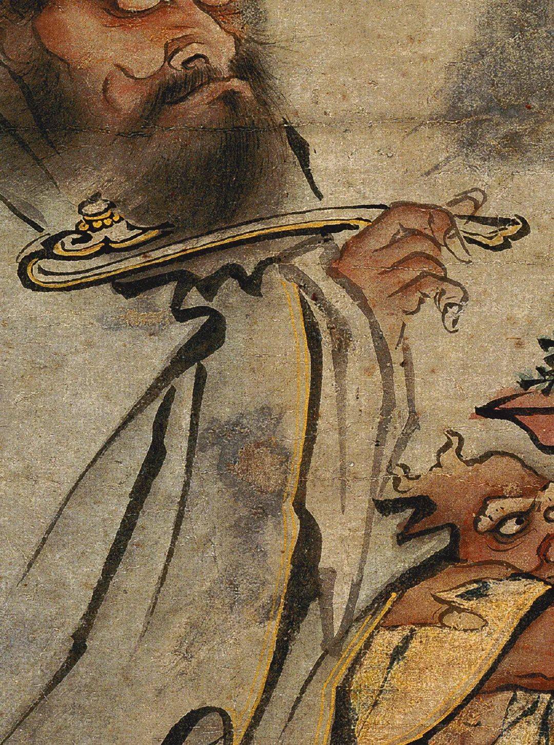 爱江山也爱美人的明皇帝朱见深人物画《岁朝佳兆图》_宋徽宗_明宪宗