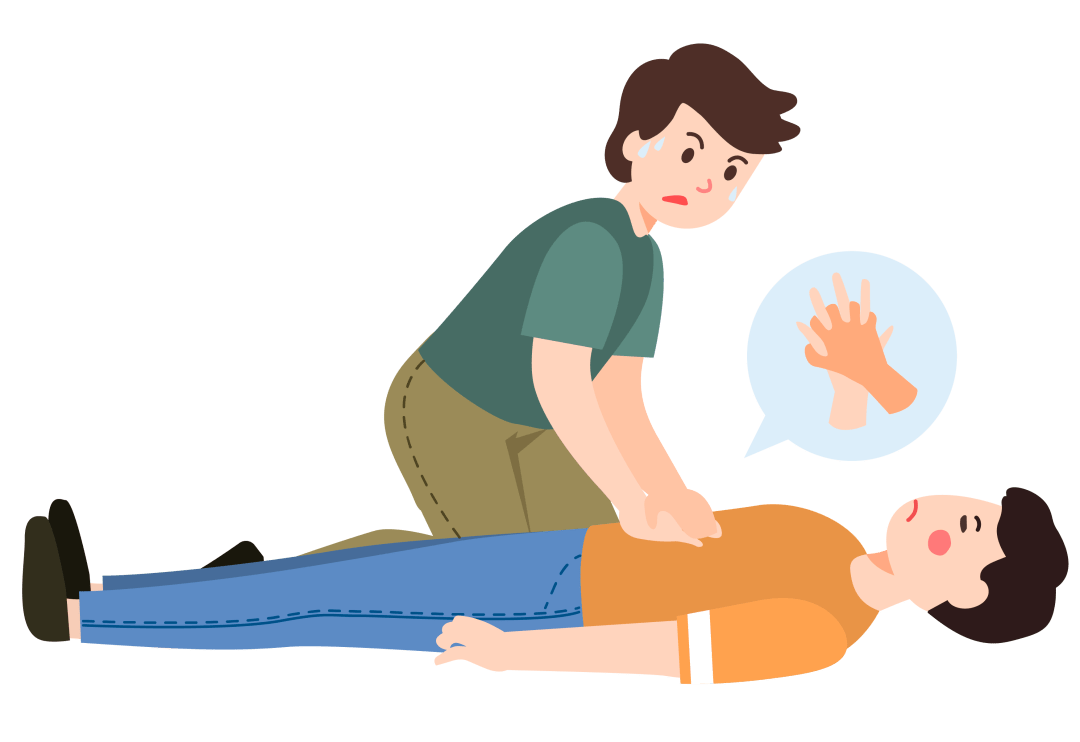 采取a-b-c心肺复苏法,即开放气道-人工呼吸-胸外按压,持续至呼吸脉搏