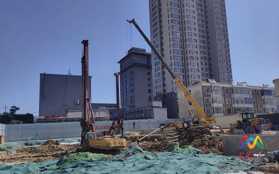 上党区社区居家养老服务网络项目正在建设_施工_老年人_工程