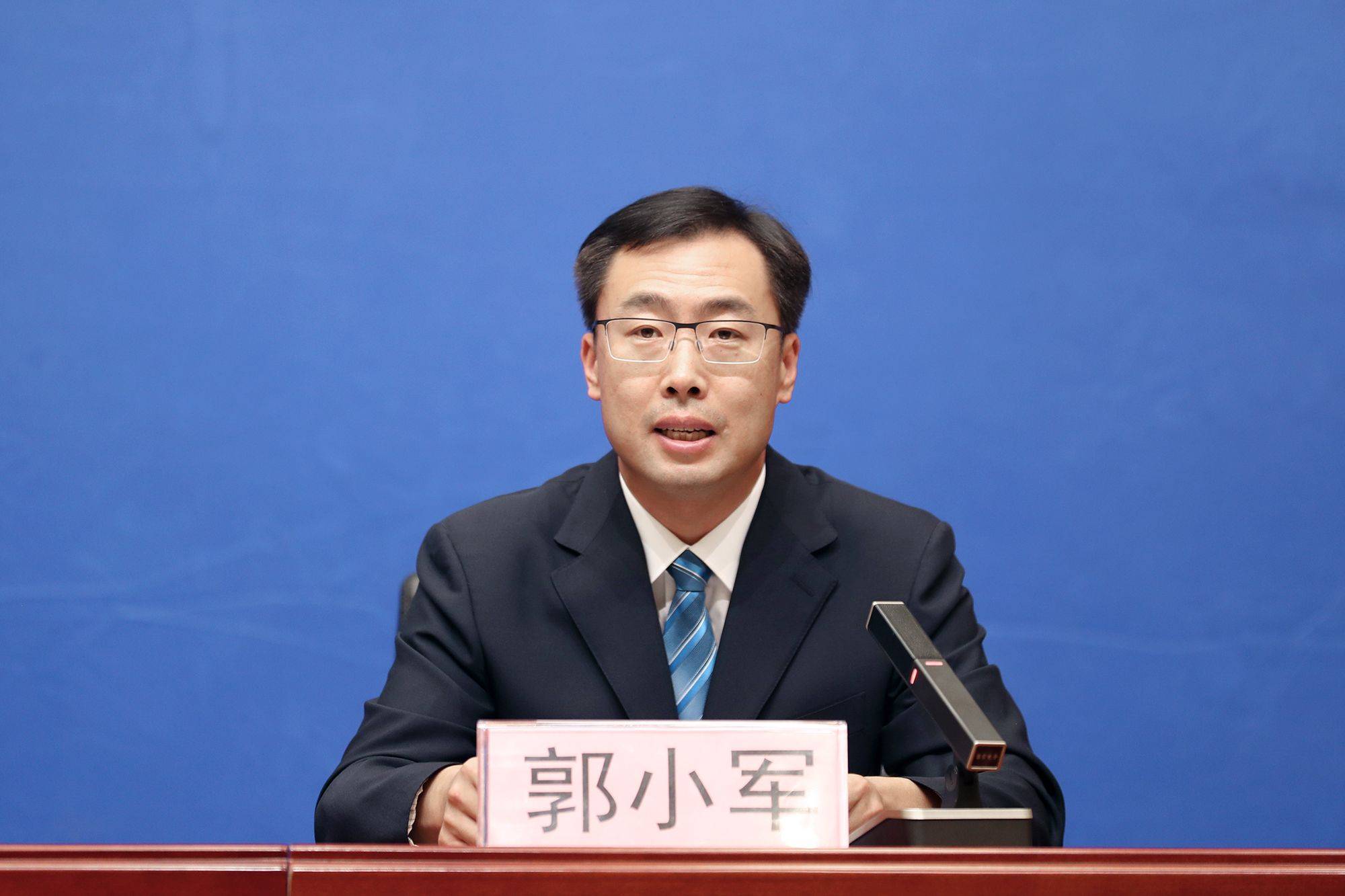 顺义区天竺镇党委副书记,镇长郭小军.