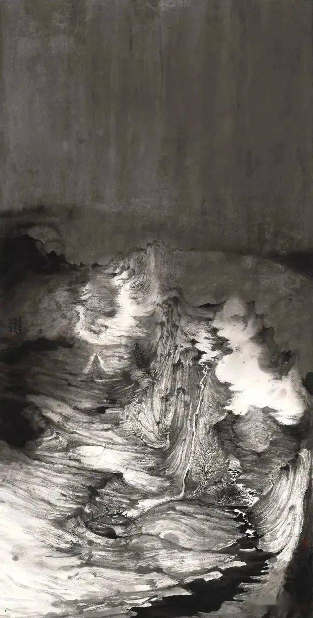 谭老师教你山水画中的破墨法_水墨_cmx_步骤