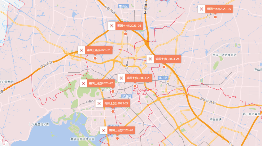 无锡三批次冷热分化,8宗宅地揽金77亿,中信泰富14.8亿摘得唯一溢价地_地块_用地_底价