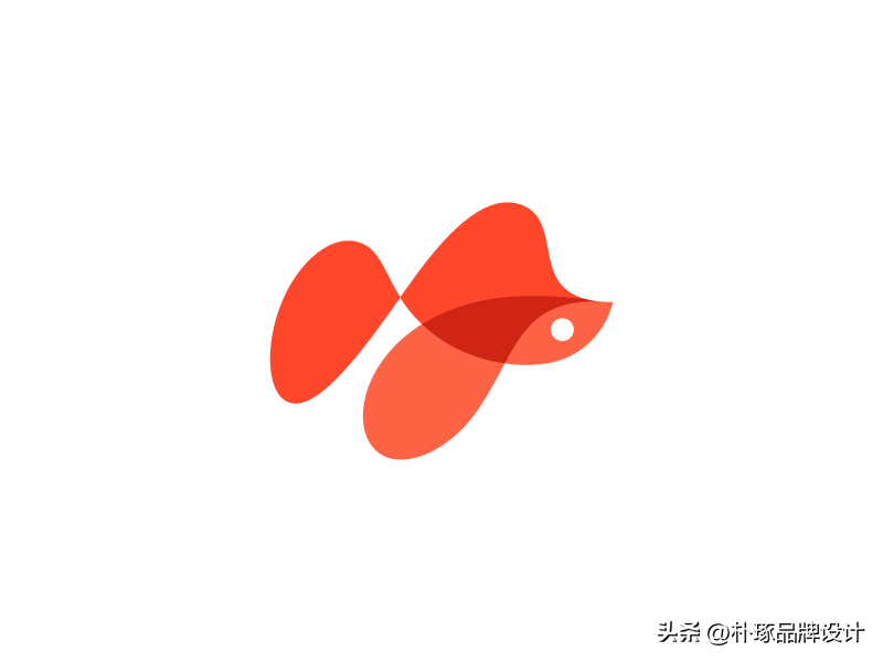 年年有鱼 40款以鱼元素创意的企业logo欣赏