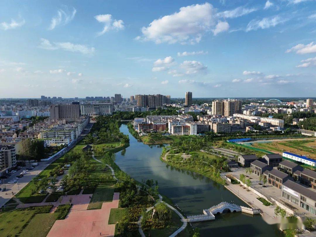 葛沟幸福河 生态美画卷_环境_涡阳_景观带