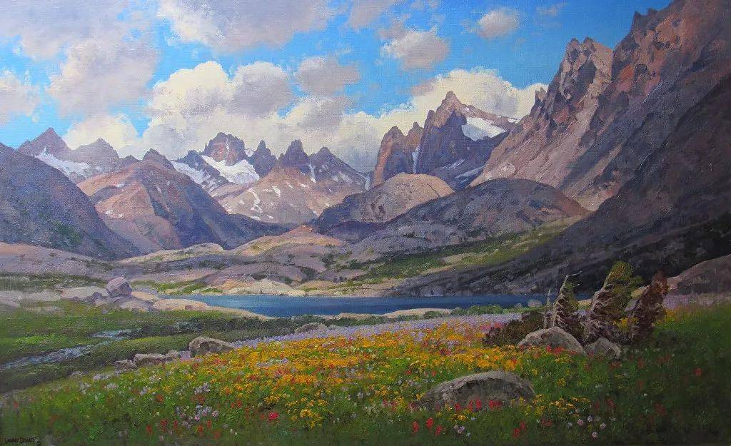 风景油画_兰尼·格兰特_绘画_画作