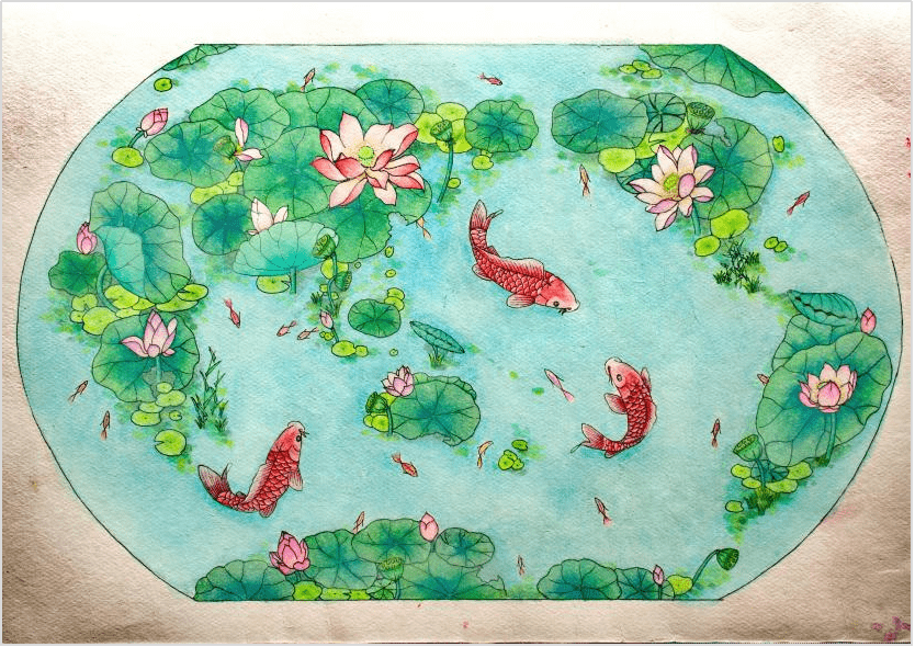 我省少儿手绘地图作品将出征世界赛_大赛_版图_公众