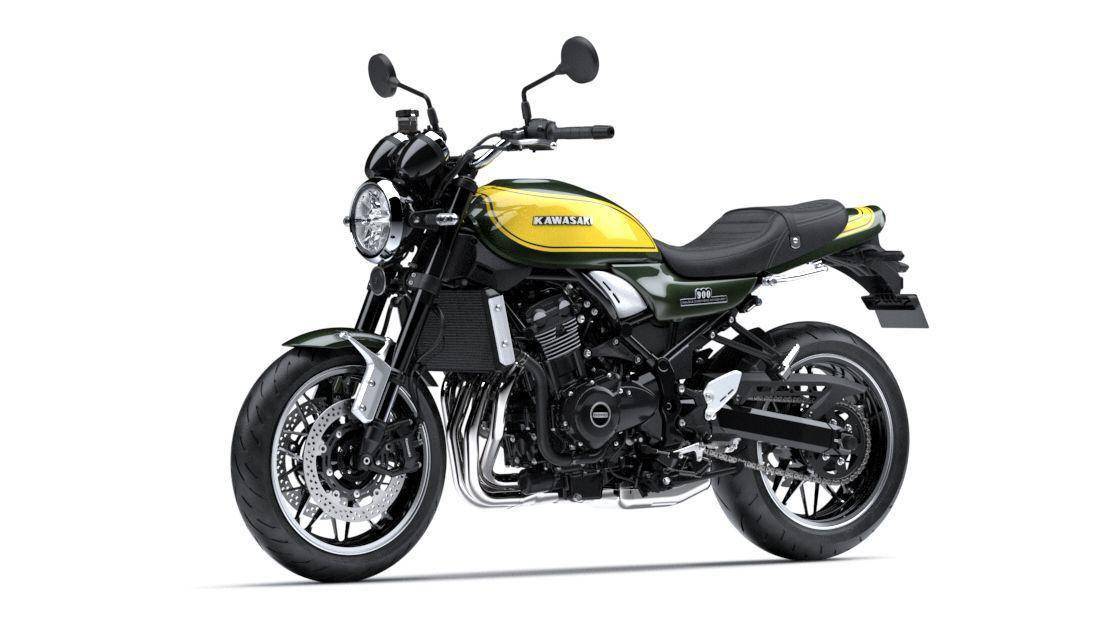 深绿配金黄,2024款川崎z900rs新涂装日本亮相_搜狐汽车_搜狐网