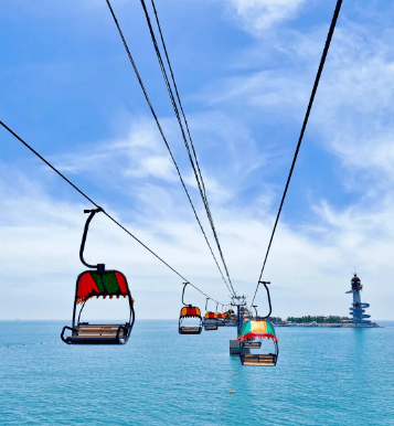 (含表演165元/人){网红打卡地--仙螺岛外滩}畅享海风day1平软的沙滩