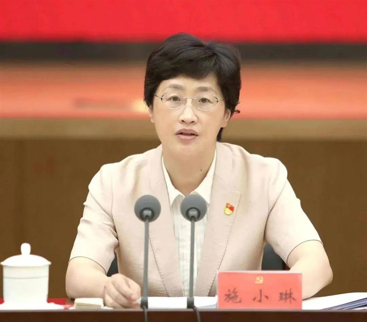 成都市委书记施小琳履新四川省委副书记，曾是全国最年轻省会城市“一把手”_工作_上海市_新闻