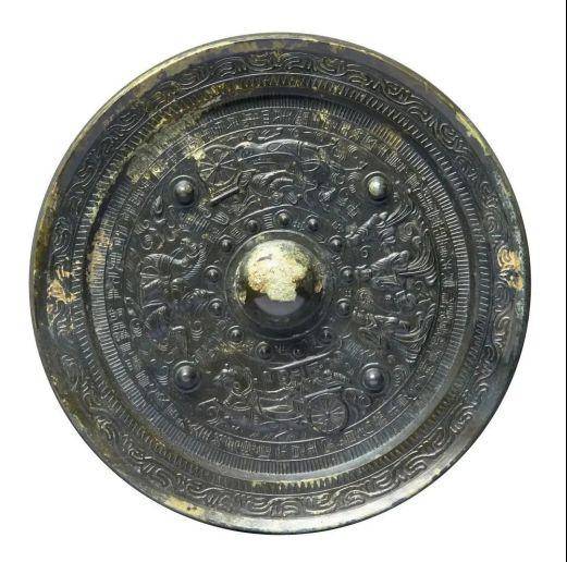 来百度app畅享高清图片东汉昭君铜镜.