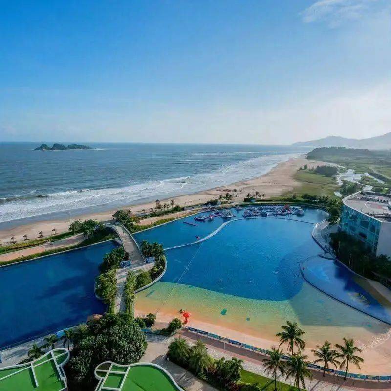 329元住海陵岛敏捷黄金海岸海景/园景房,赠水晶湖门票,免费使用厨房
