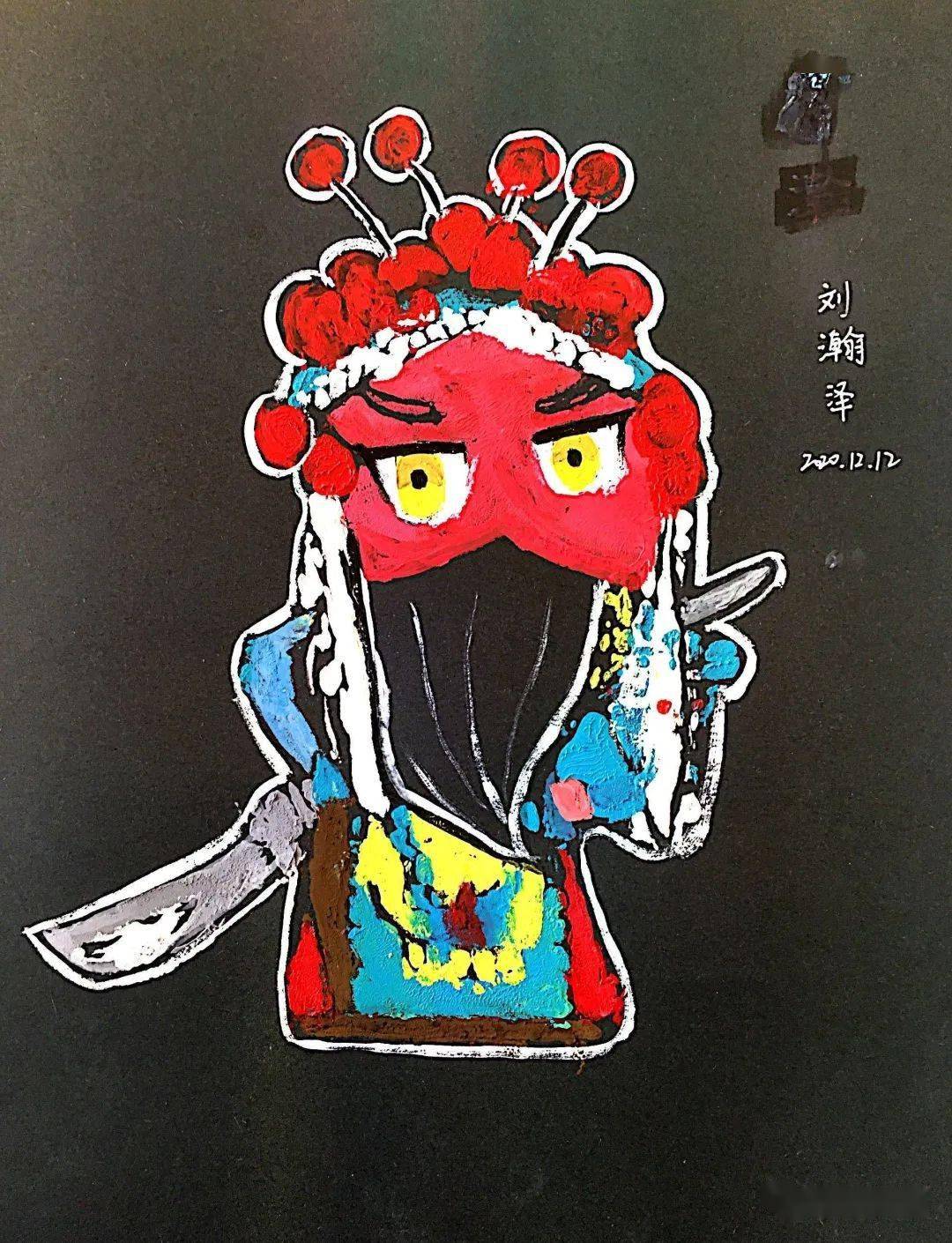 谭老师教你刻吹塑纸版画技法_宣纸_泥塑_色彩