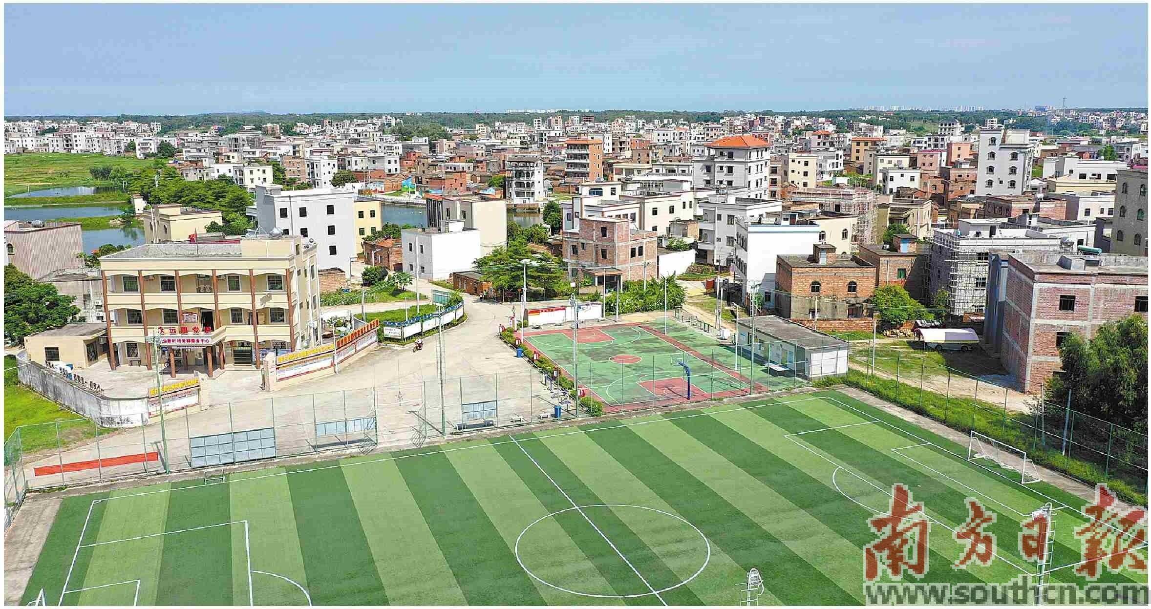 "稻"路风景美 乡村颜值高_新村_覃巴镇_基本建设