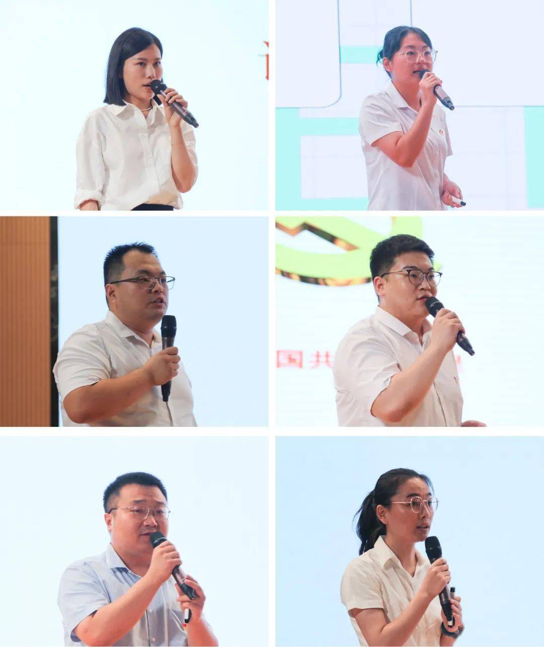 青年干部读书班学员代表汇报调研课题容城县委常委,组织部长刘振岭