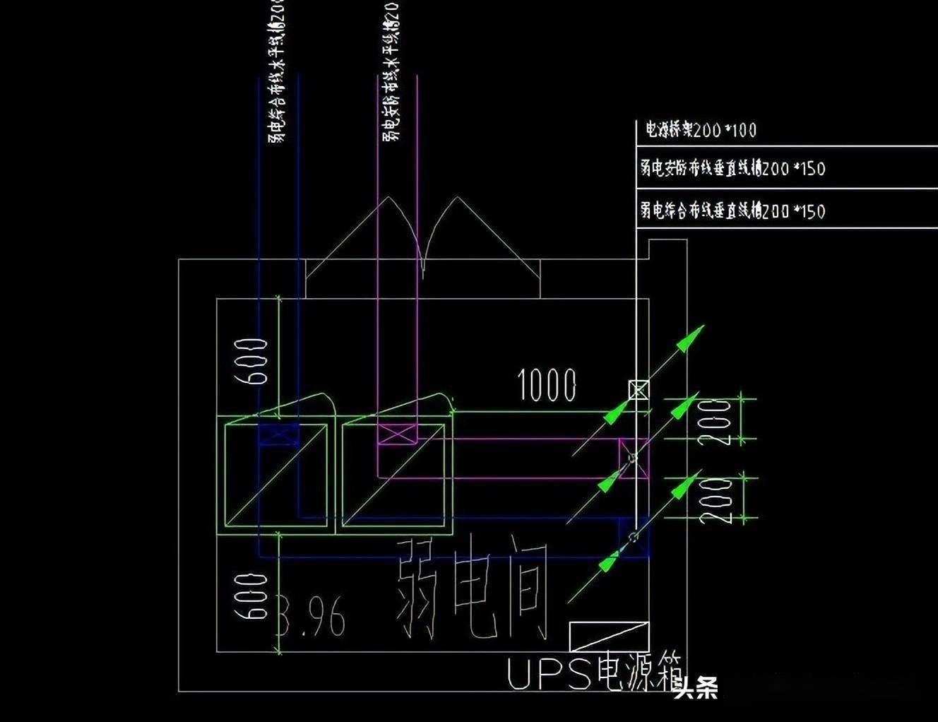 弱电井图集图片