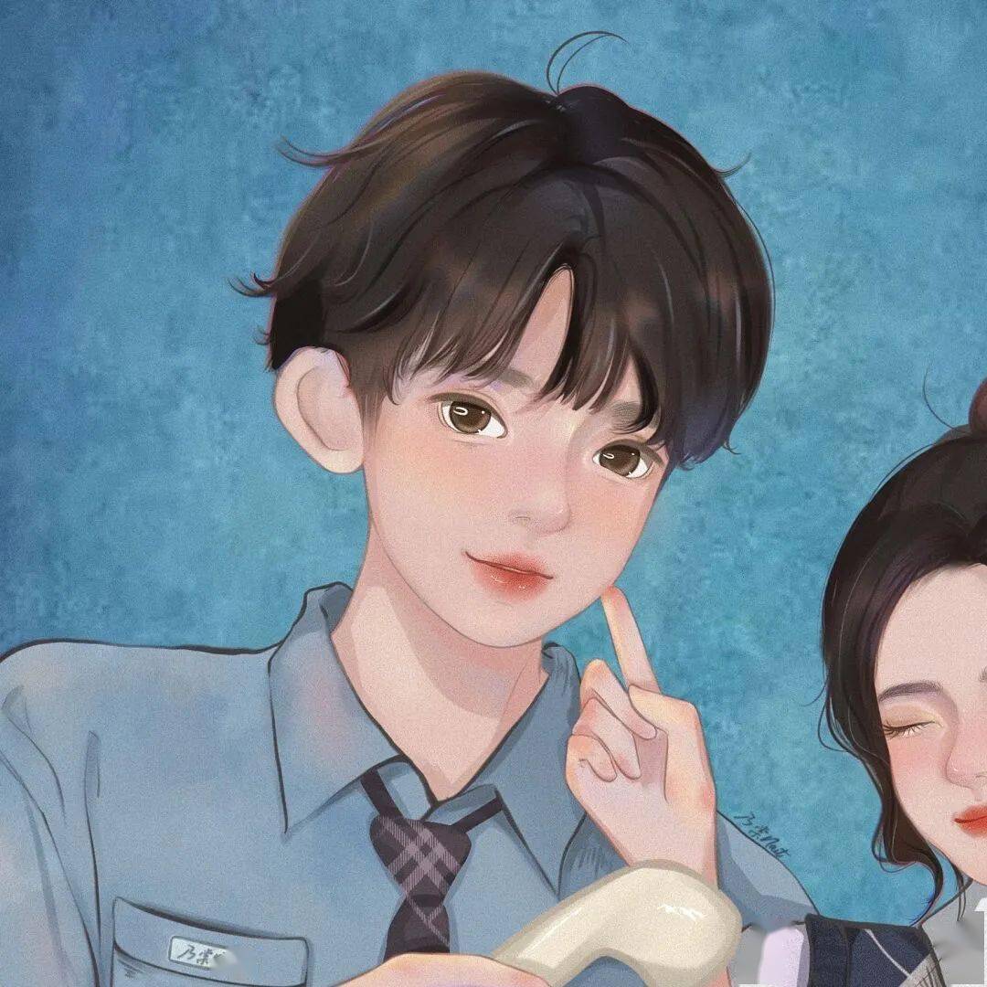 情侣头像丨一眼就爱上的神仙情头_xhs_cr_工作