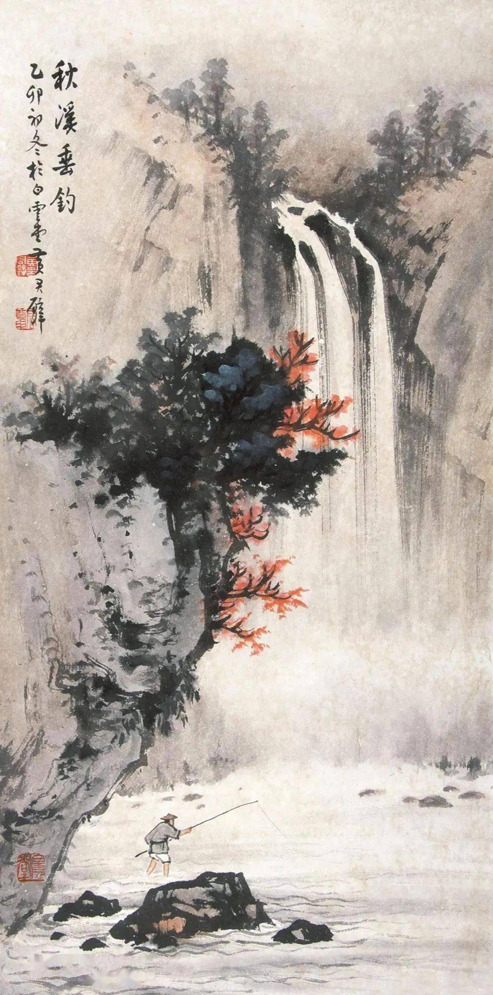 黄君璧山水，意境幽美，纯净、明快！_作品_中国_云南