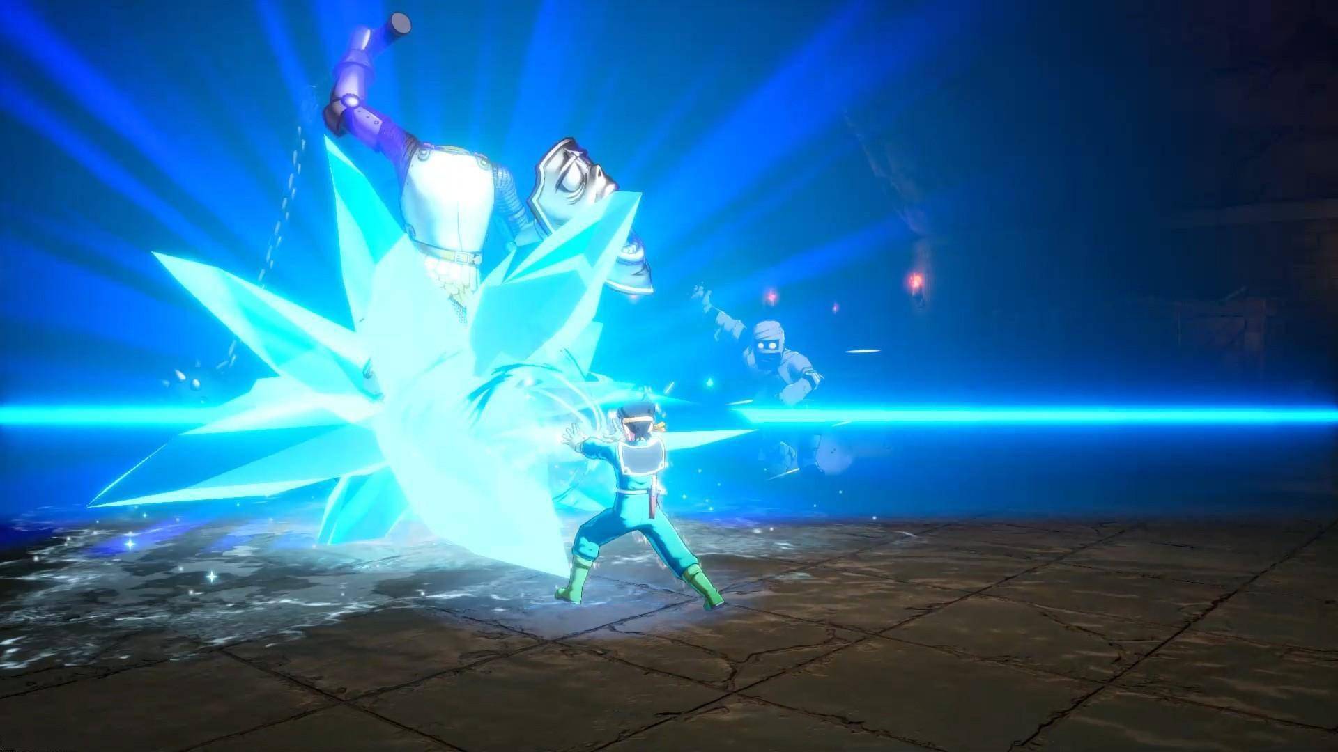 技能 夏达尔克可以自由地操控火炎咒文和冰系咒文.