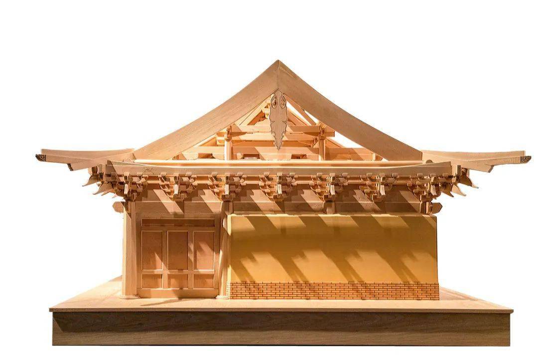 虽经过多次修缮,但始终保持着宋代建筑的原貌,可以说是北宋木结构建筑