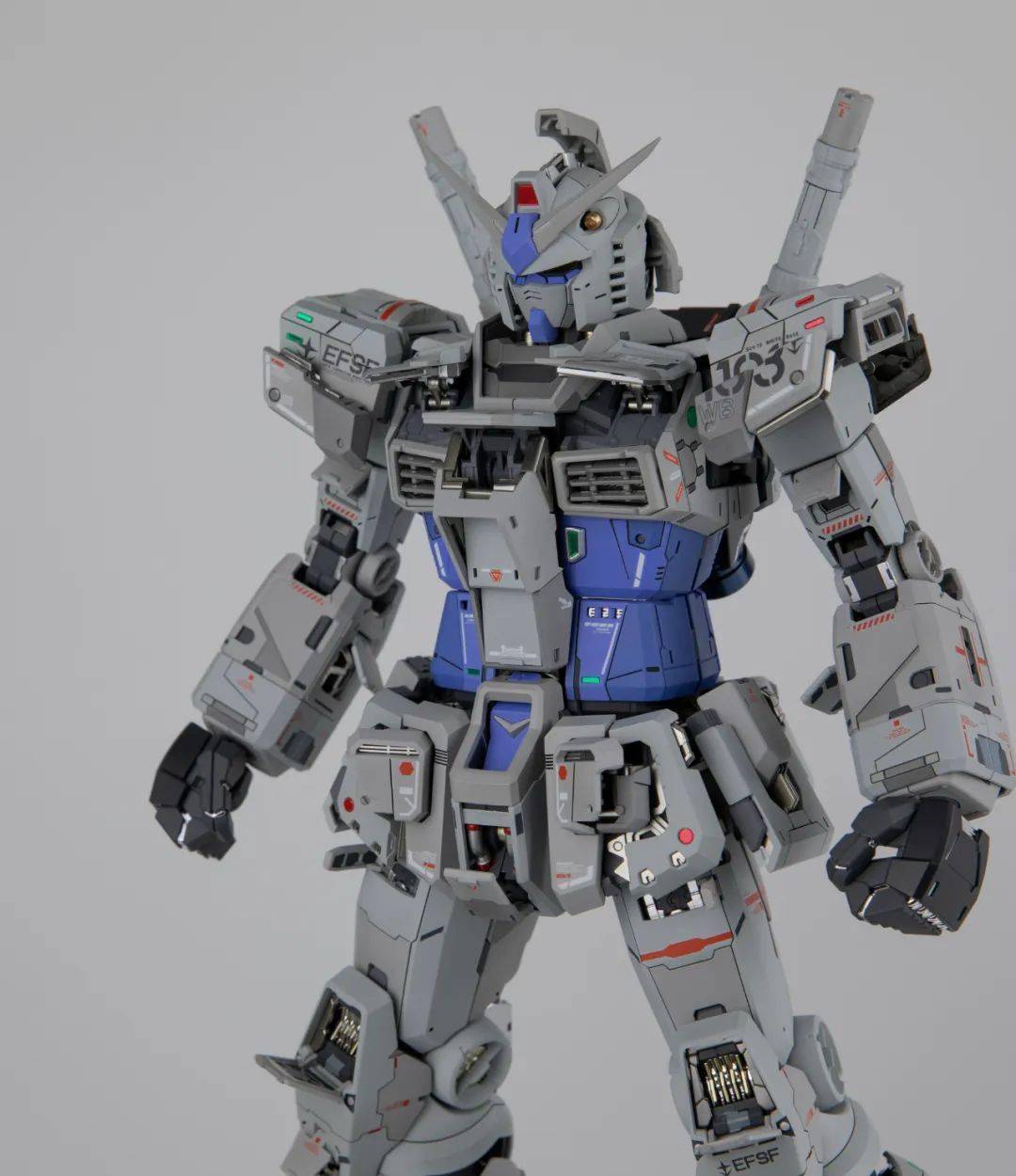 被大佬作品毒到了,抄作业pgu g3配色元祖_公众_高达_模型