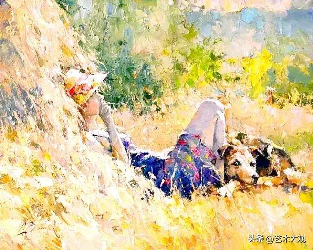 色彩的绽放——当代艺术家Alexi Zaitsev油画作品欣赏_搜狐网