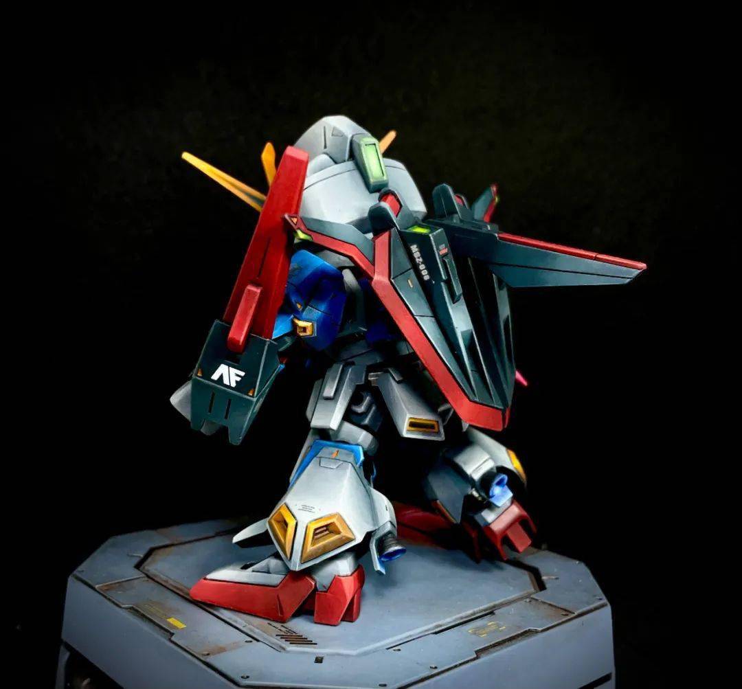 丙烯手涂,sdcs z高达光影涂装,出击!