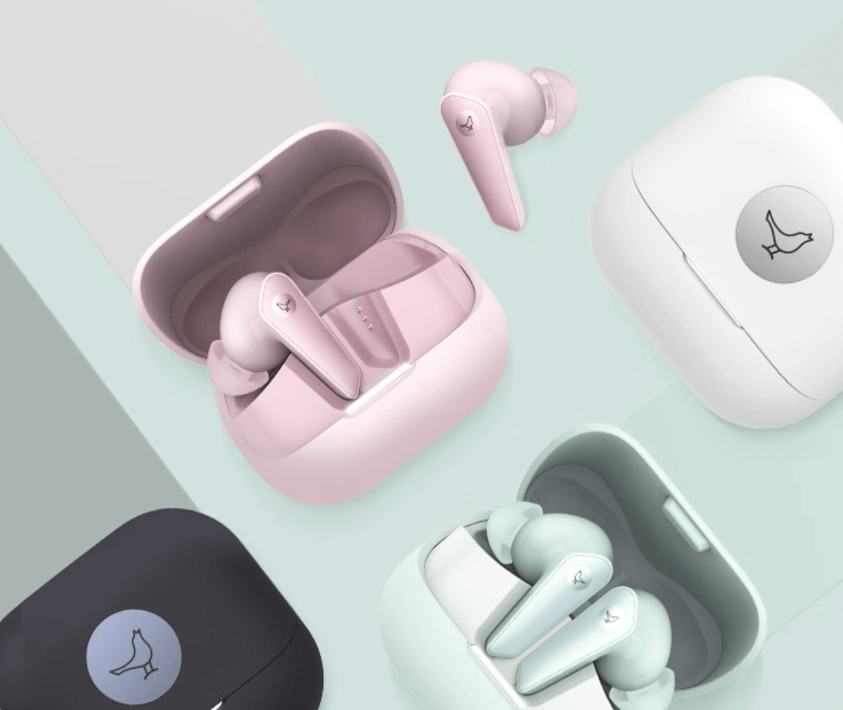 Libratone推出第3代小鸟AIR+TWS耳机 有绿、黑、白和粉四种颜色可选