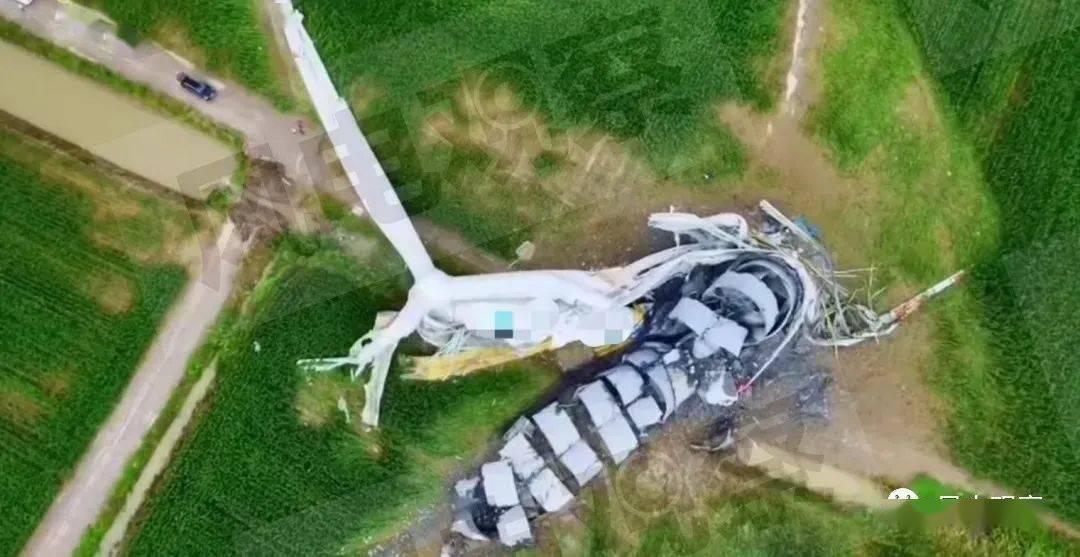 国内首起风机混塔倒塔事故,塔身断成数节_项目_严重_电力