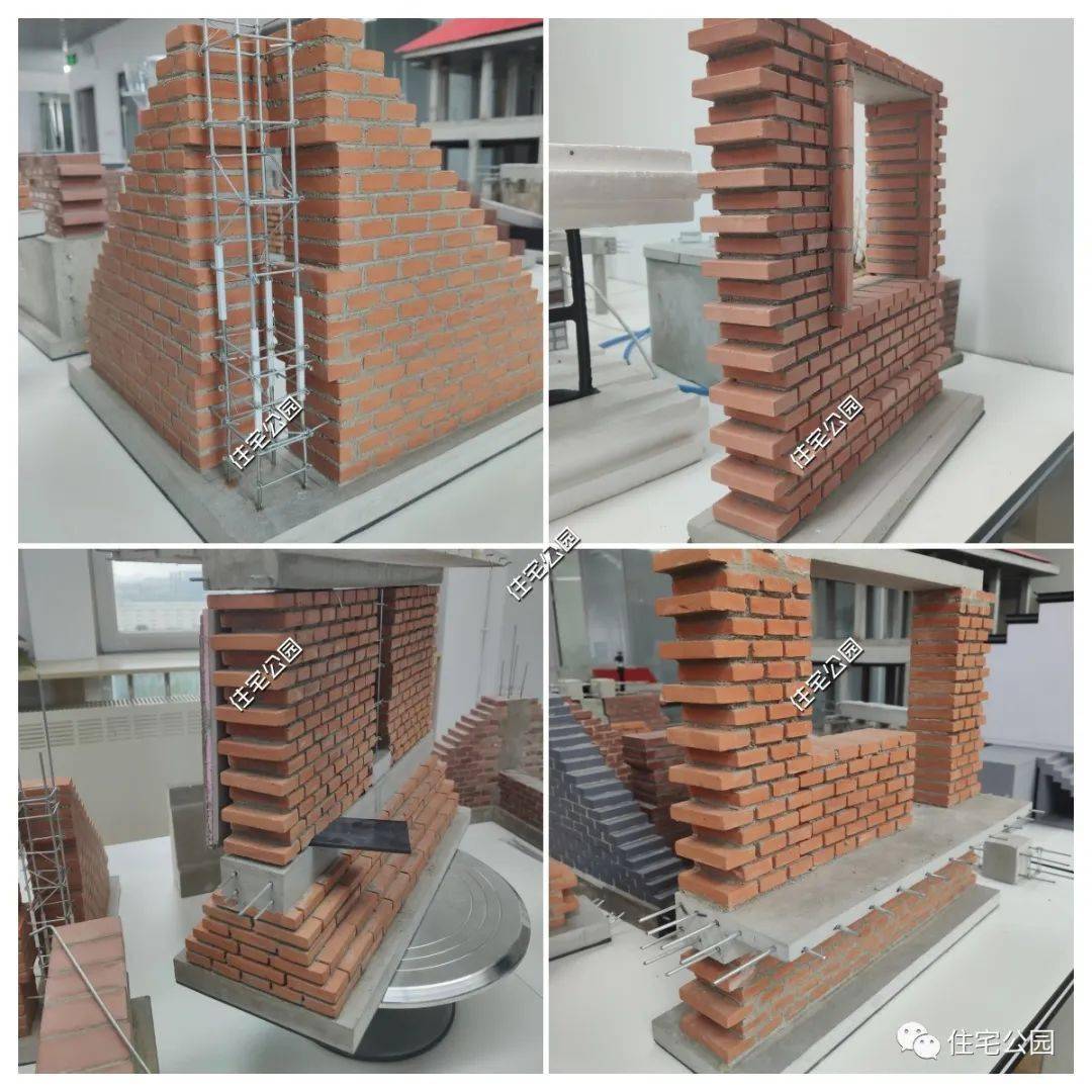 红砖水泥铁丝,施工队用于建房,我用来做手工模型