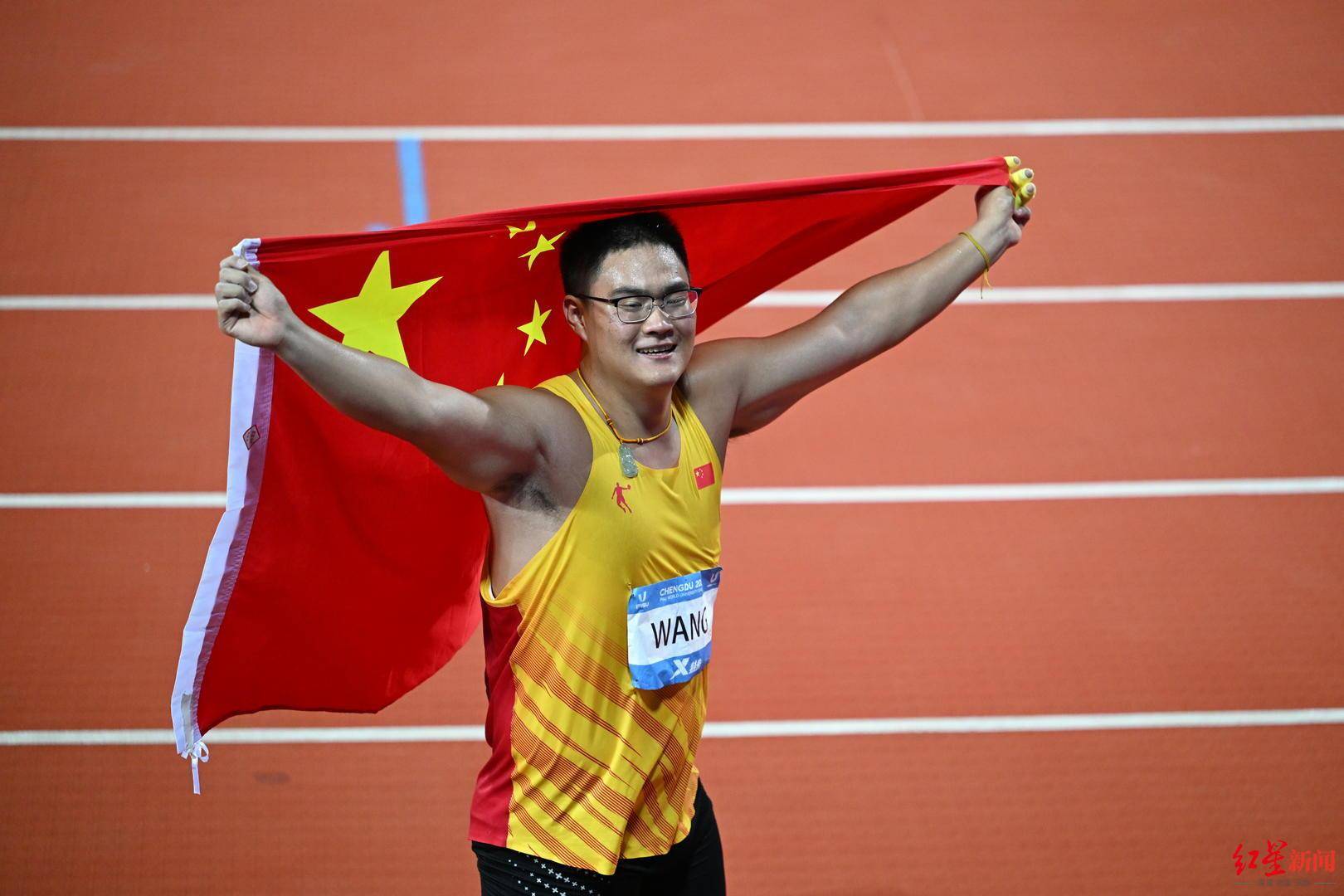 中国队田径第四金!男子链球王琦夺冠_成绩_选手_成都