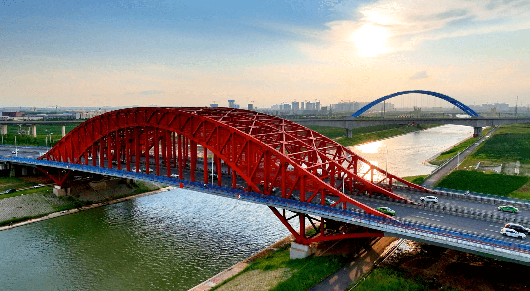 肥西派河大桥图片