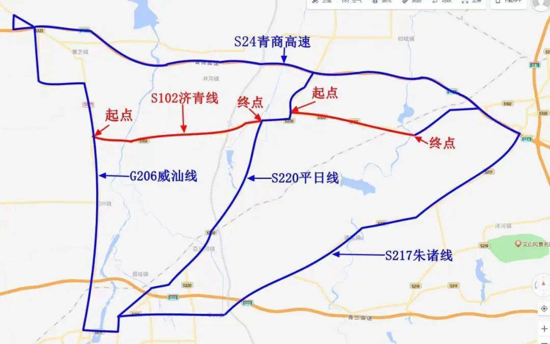 s102路线图图片