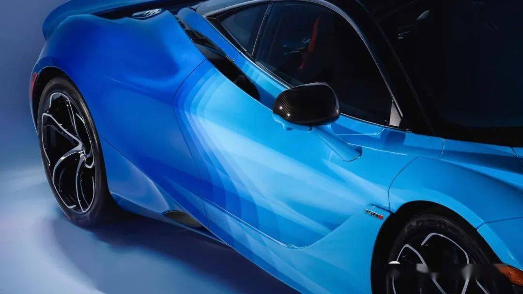 维修店的噩梦,迈凯伦为750s定制七层渐变车漆,好看但极其费劲 | 酷乐