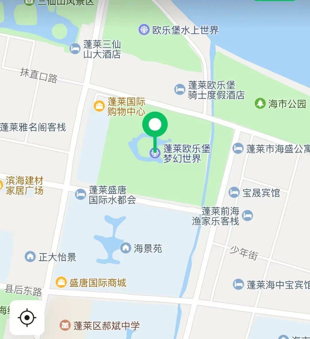 齐河欧乐堡导游图图片