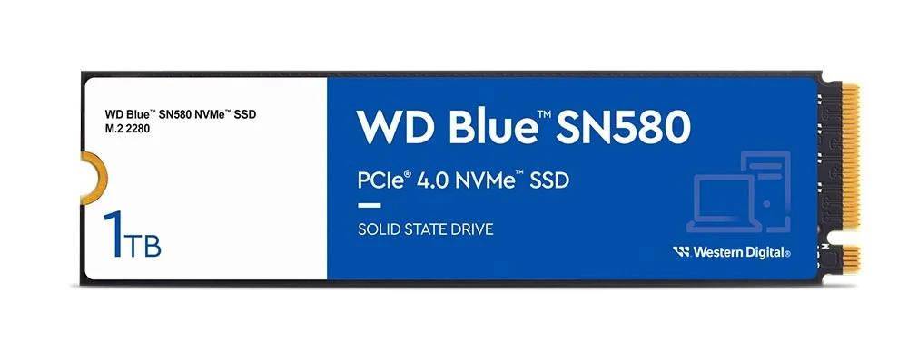 西部数据SN580 SSD今晚开卖：有四种容量 可选250GB到2TB