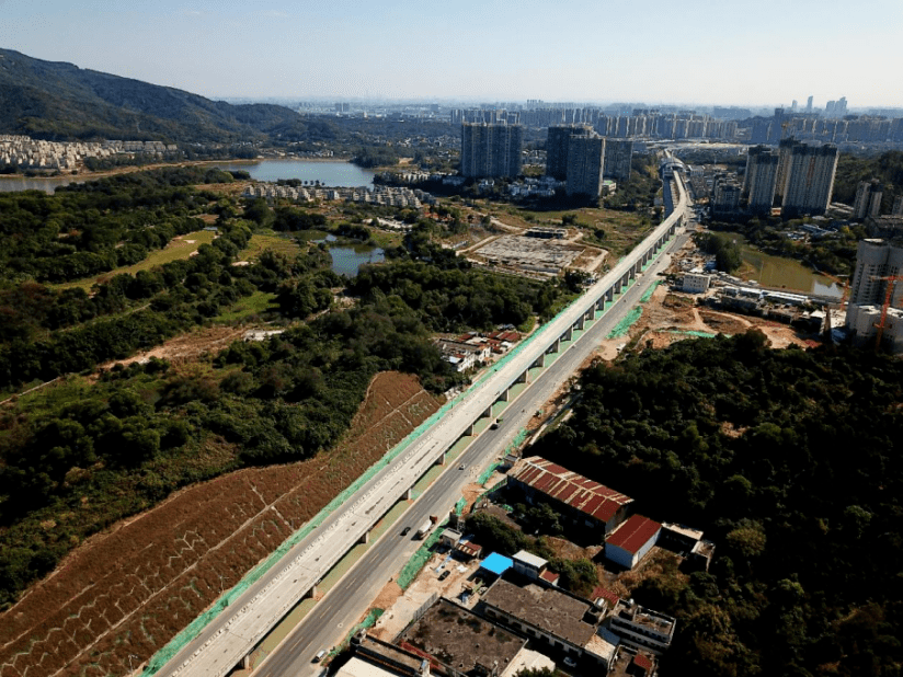 增城段已建成！新白广城际预计于年底前全线开通运营_新塘_工作_广州