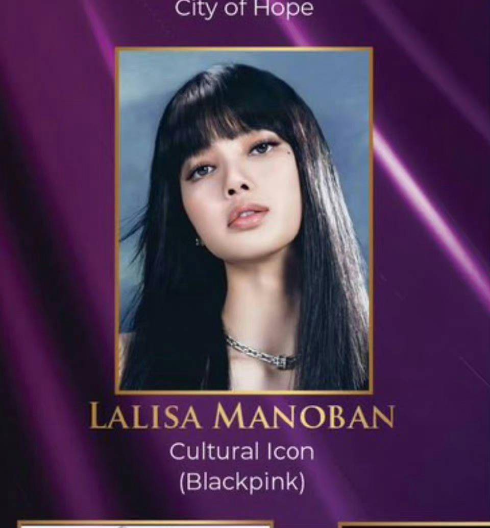 Lisa入驻2023亚洲名人堂被授予“文化偶像”称号_手机搜狐网