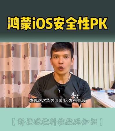 苹果iOS和华为鸿蒙OS安全性哪家强？看完详解我懂了 