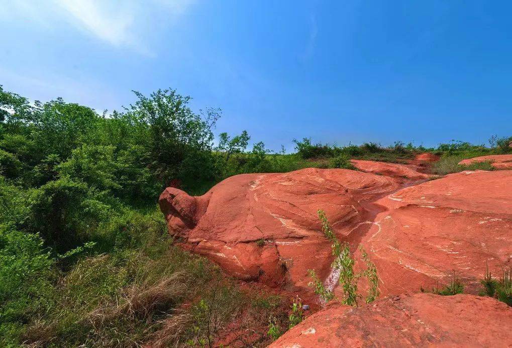 明光大横山风景区图片