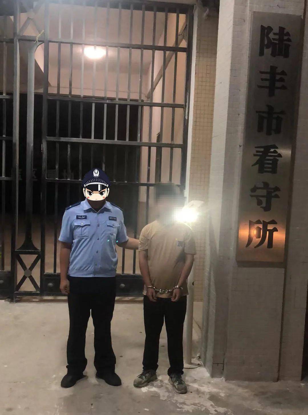 8月1日,市公安局追逃专班抓获涉嫌诈骗案在逃人员魏某8月7日,南门