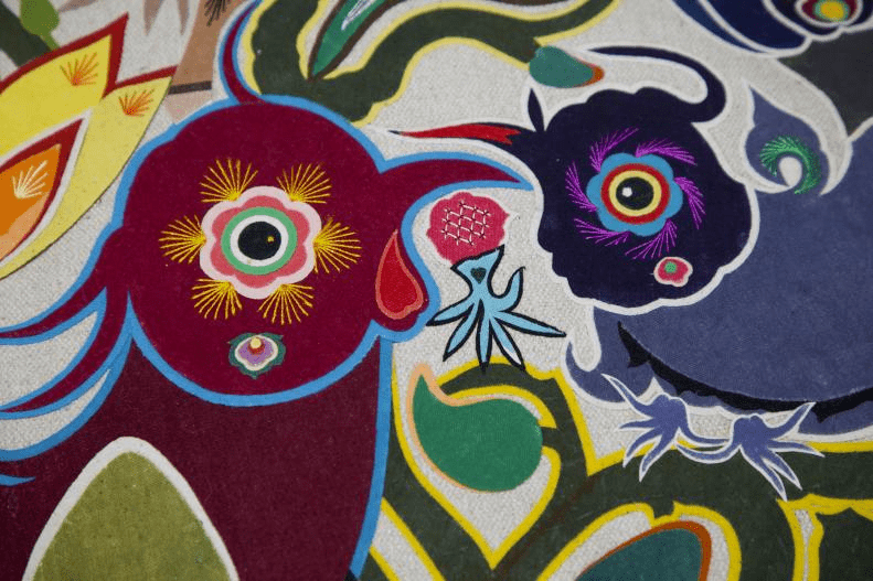 am kids | 延川布堆画神兽创意亲子工作坊_活动_作品_文化