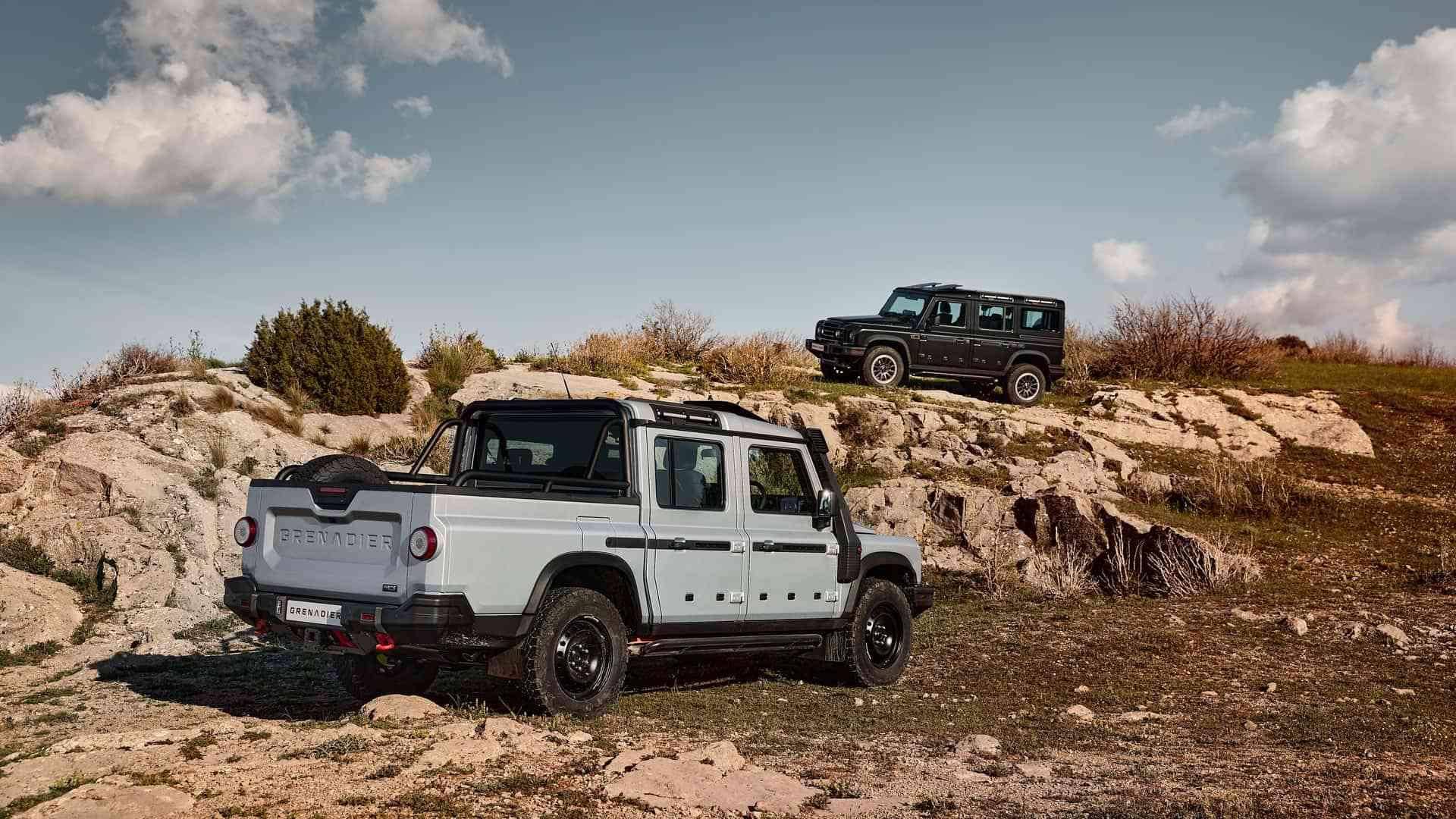 该卡车已经可以在英国订购,英力士汽车公司表示 quartermaster 将与