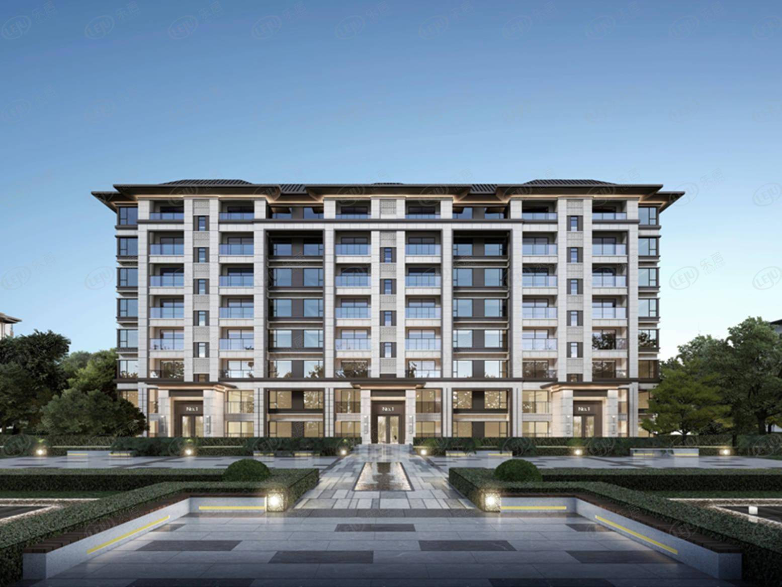 空港商圈金科禹洲府 户型面积98.31~140.91㎡_项目_周边_公园