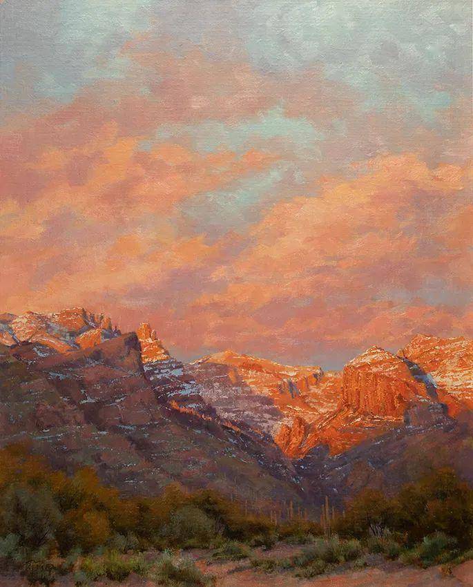 这么风景绝美的油画,真的控制不住想收藏,每一张都可以做壁纸!