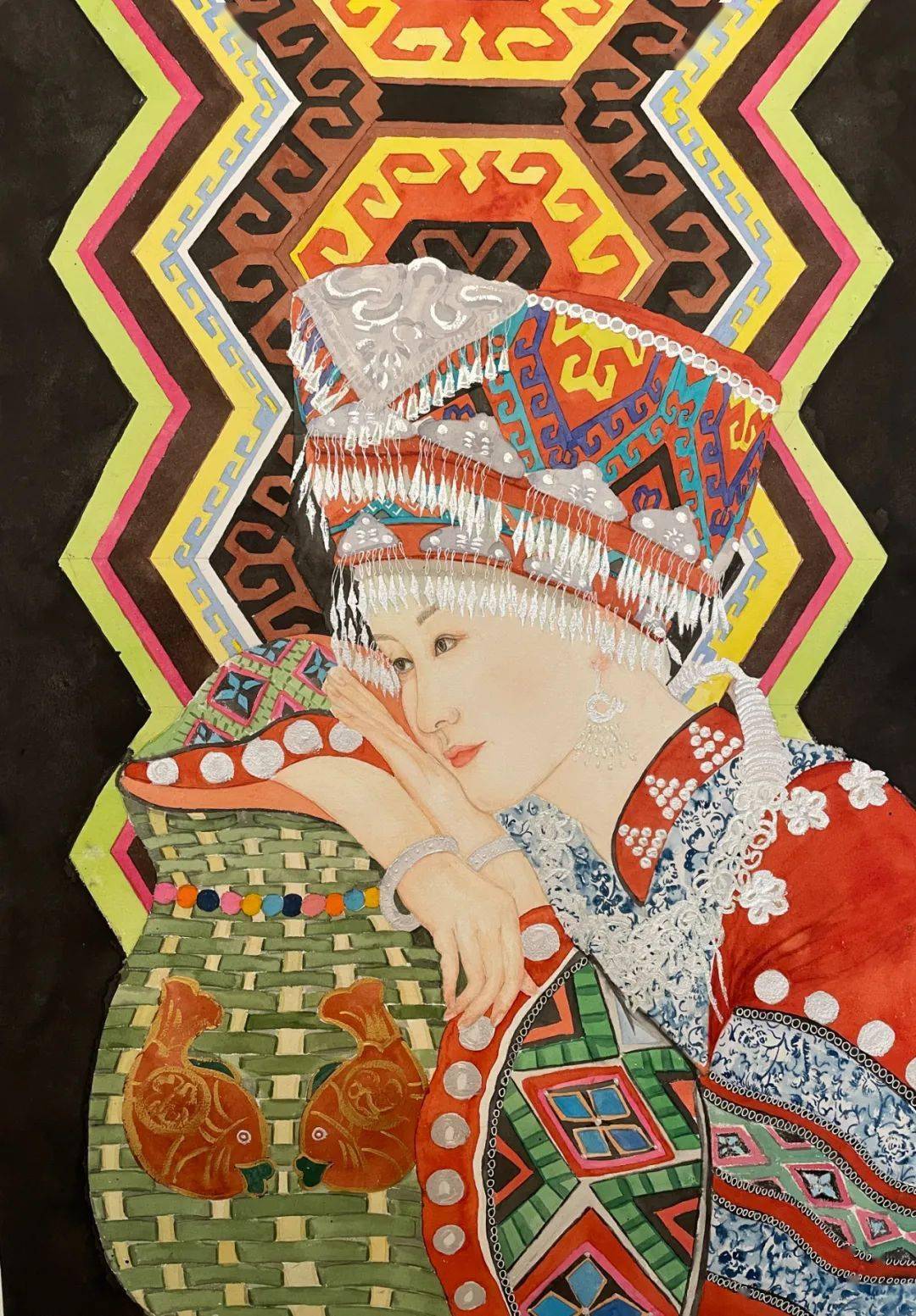 坠鸟》 王玉婷陶艺装置《品》郑远景版画《优哉游哉之二》林苗《城市