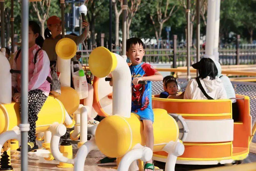 那么美 周末到河北】运河区户外游乐场让孩子收获快乐_乐园_沧州_建设