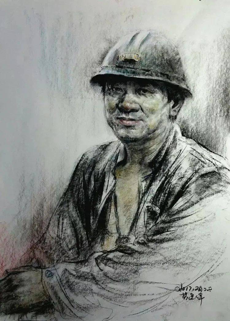 谭老师为你推介反映农民工的美术作品_平台_艺术_江尚仁