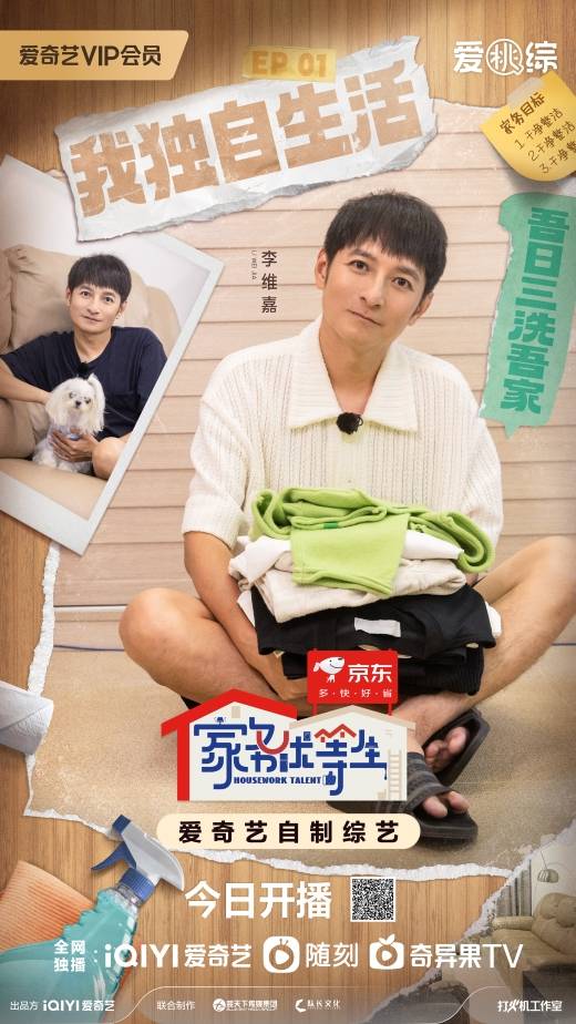 "李维嘉洁癖式做家务,回家大扫除根本停不下来,戴口罩换床单,毡毛除尘