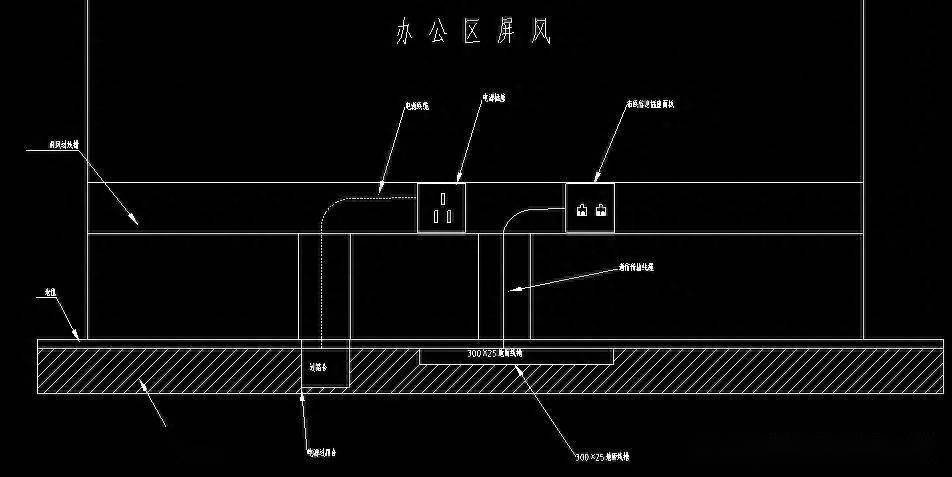 cad平面图屏风怎么表示图片